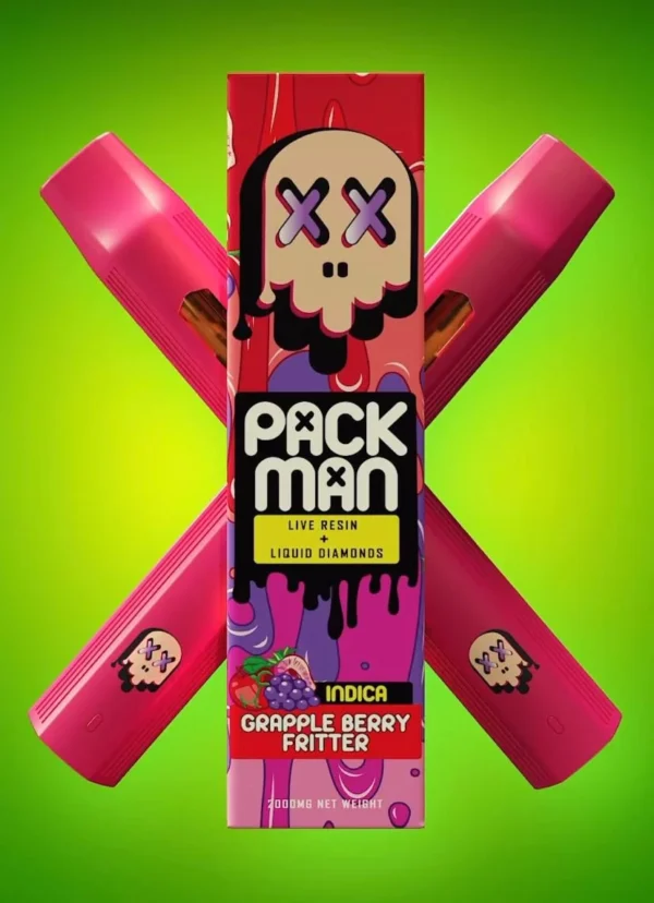 Packman Disposable Uk - Grapple Berry Fritter